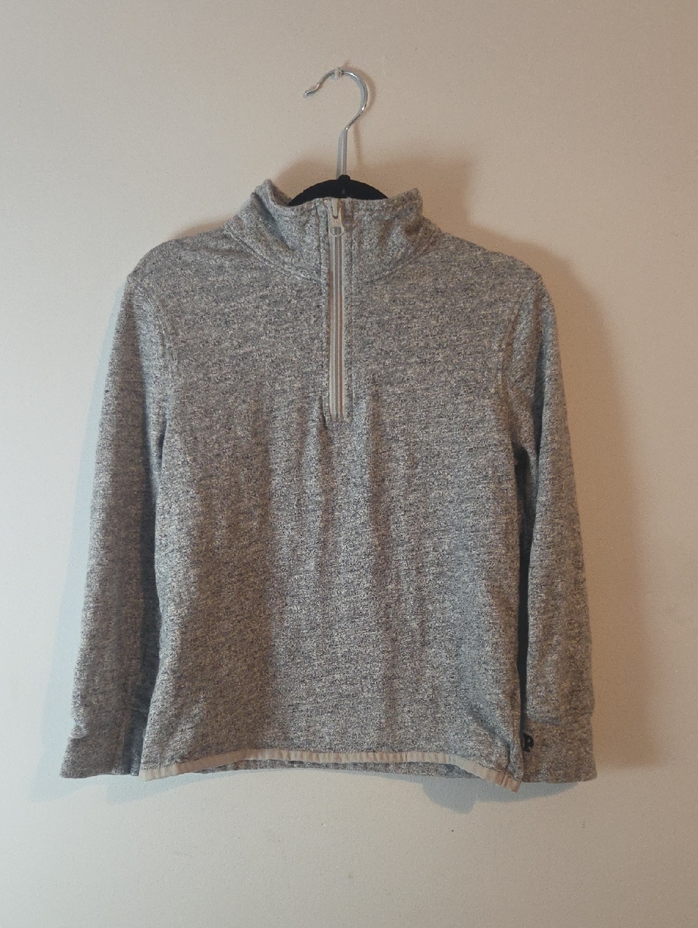 3/$15 Gap Marled Grey Quarter Zip (S)